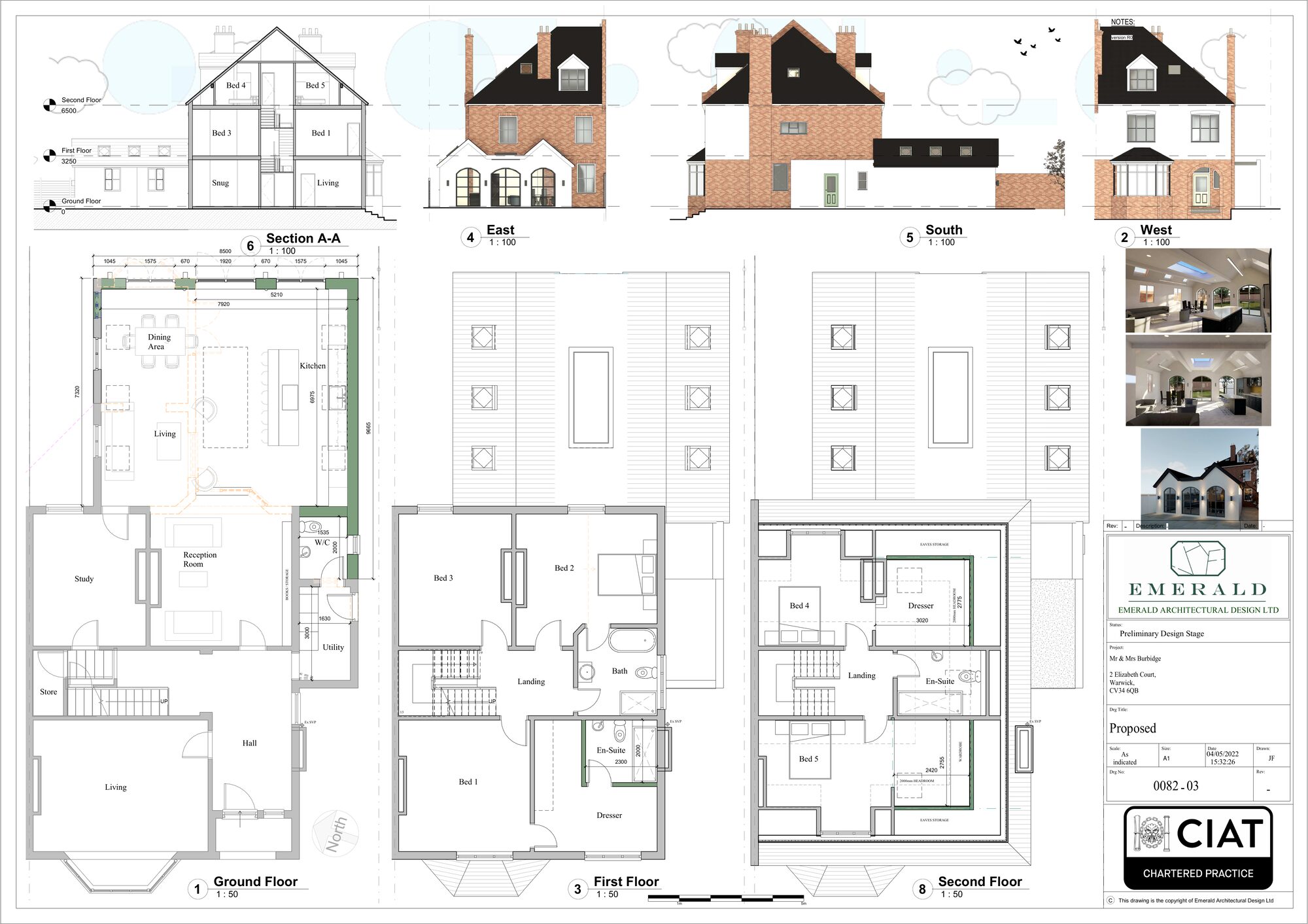 Floor Plans & Elevations