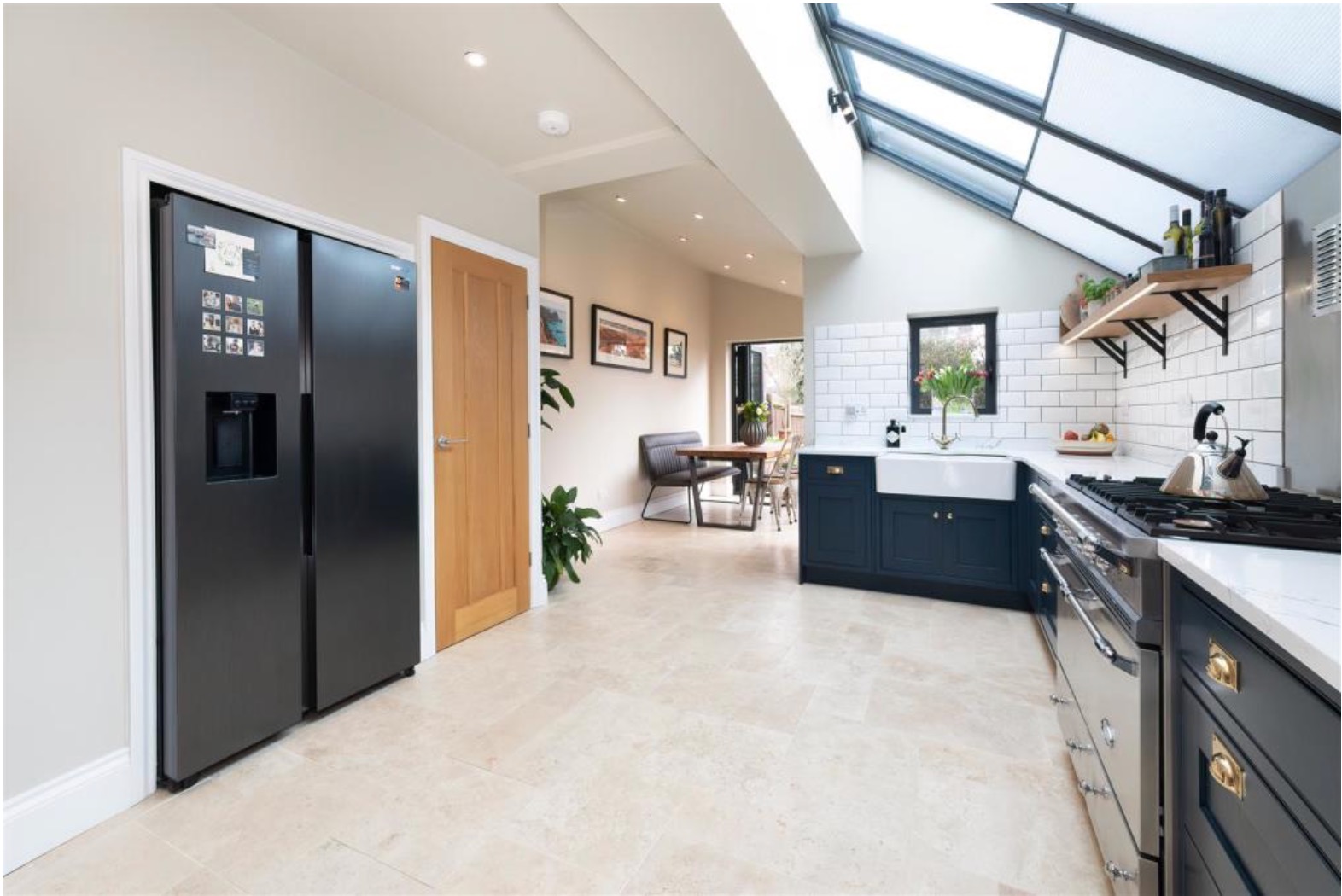 Kitchen — opposite elevation with range cooker